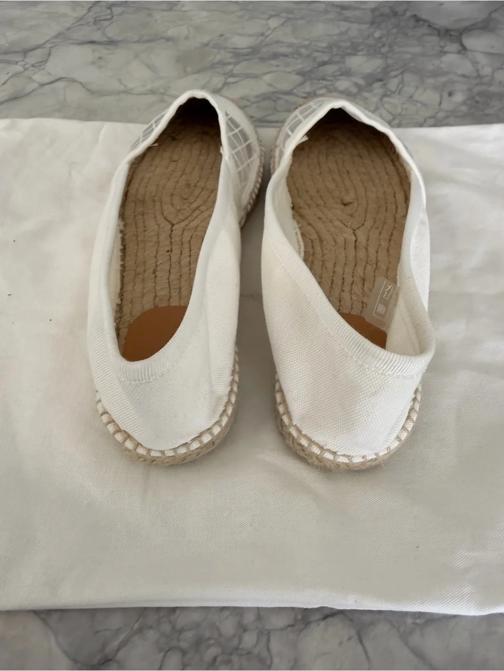 Castañer White Espadrilles